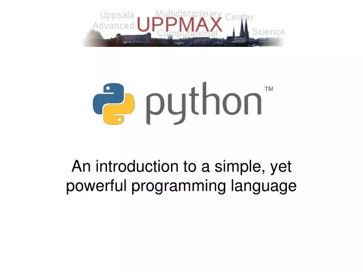 an introduction to a simple yet powerful programming language