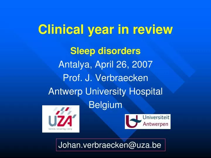 clinical year in review