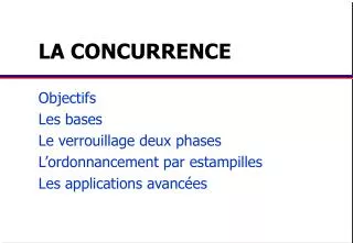 la concurrence