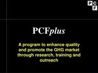 PCF plus