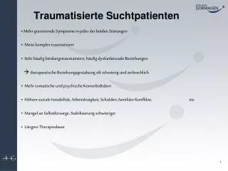 traumatisierte suchtpatienten