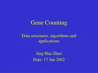 Gene Counting