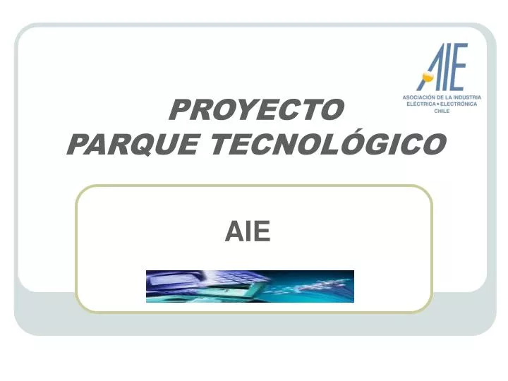 proyecto parque tecnol gico