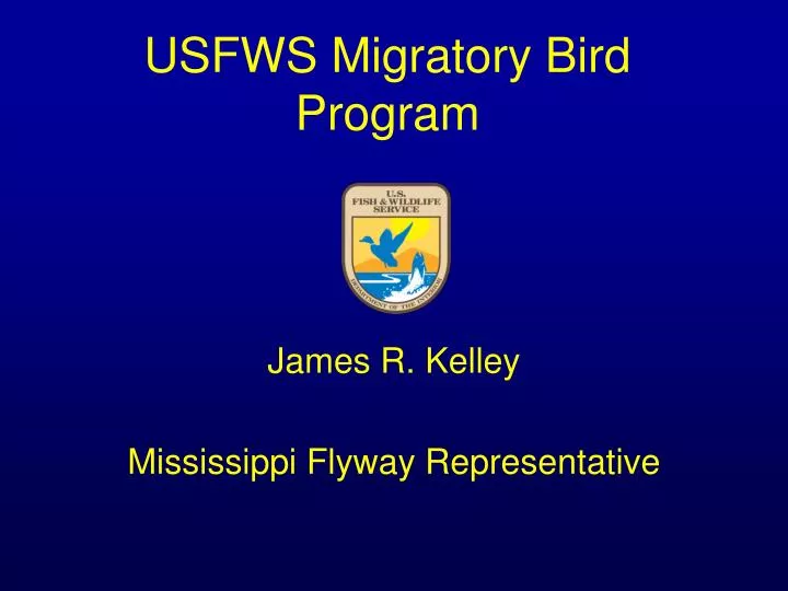 usfws migratory bird program