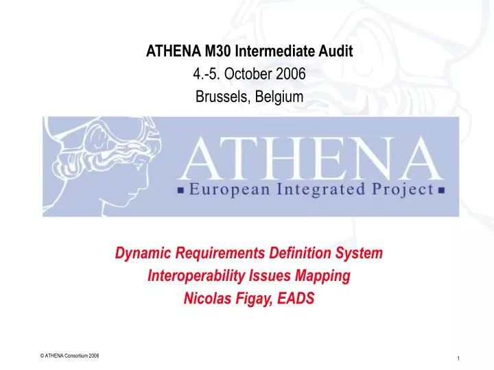 dynamic requirements definition system interoperability issues mapping nicolas figay eads