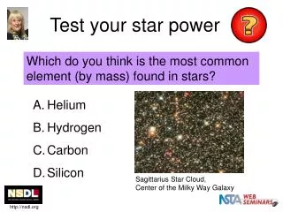 Which do you think is the most common element (by mass) found in stars?