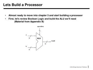 lets build a processor