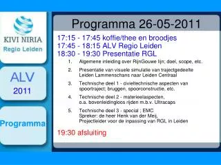 programma 26 05 2011