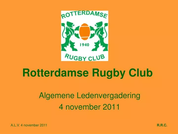 rotterdamse rugby club