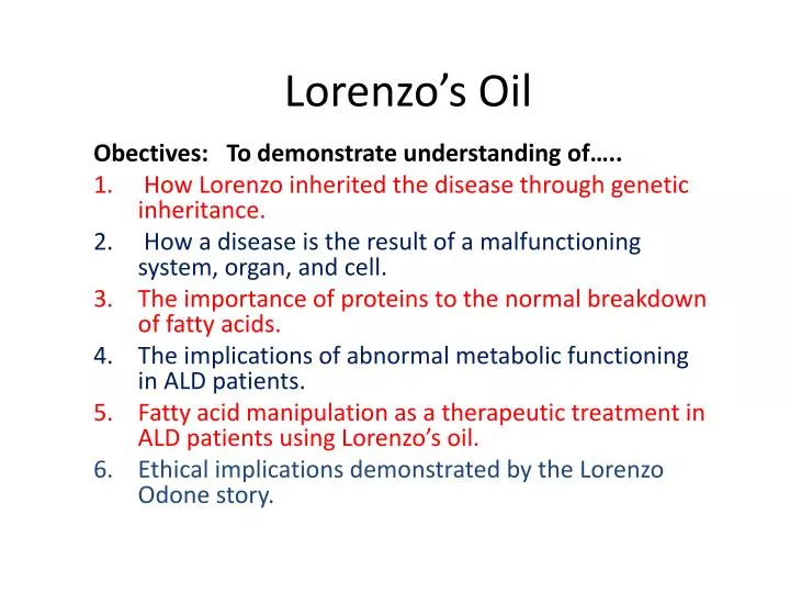 lorenzo s oil