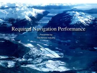 Required Navigation Performance