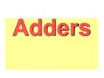 Adders - slide 1