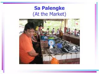 Sa Palengke (At the Market)