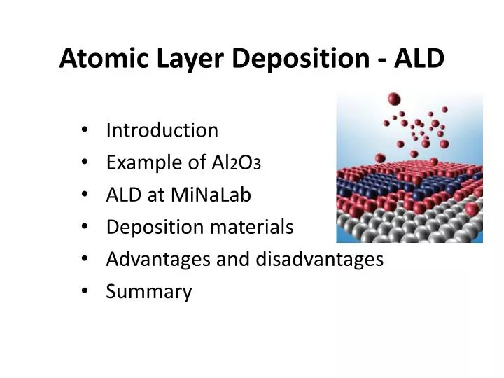 atomic layer deposition ald