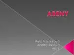 ARENY - slide 1