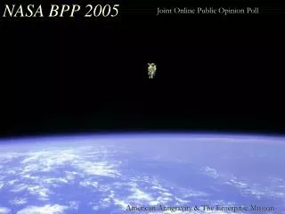 NASA BPP 2005