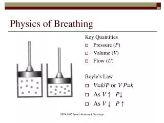 Physics of Breathing