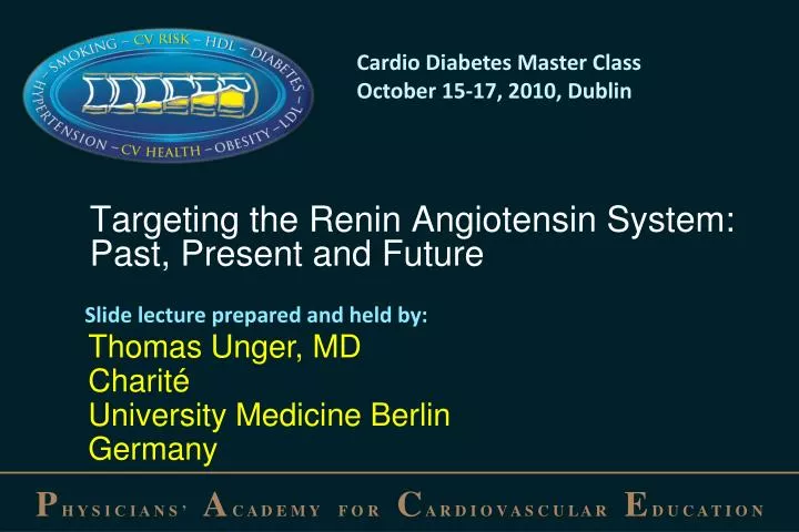 targeting the renin angiotensin system past present and future