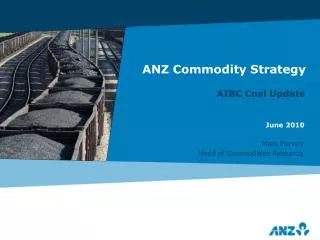 ANZ Commodity Strategy