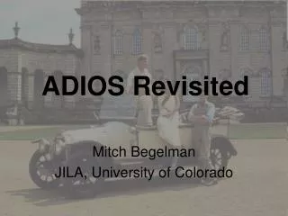 ADIOS Revisited