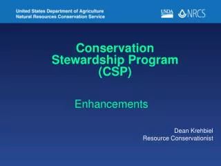 Conservation Stewardship Program (CSP)