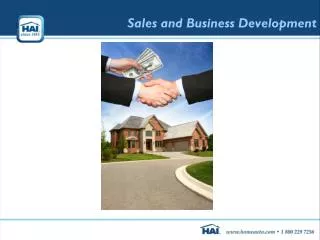 Sales and Business Development