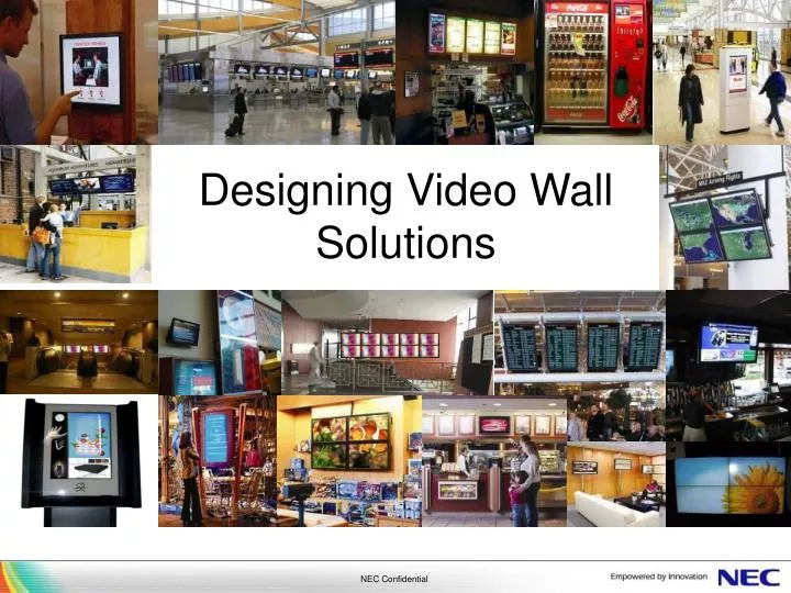 designing video wall solutions