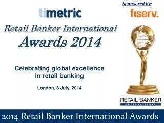2014 Retail Banker International Awards
