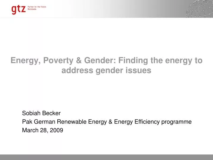 energy poverty gender finding the energy to address gender issues