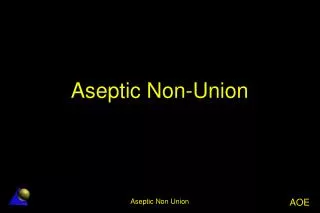 Aseptic Non-Union