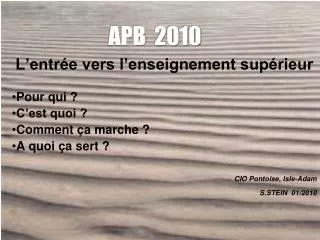 apb 2010