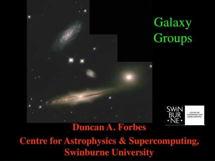 galaxy groups