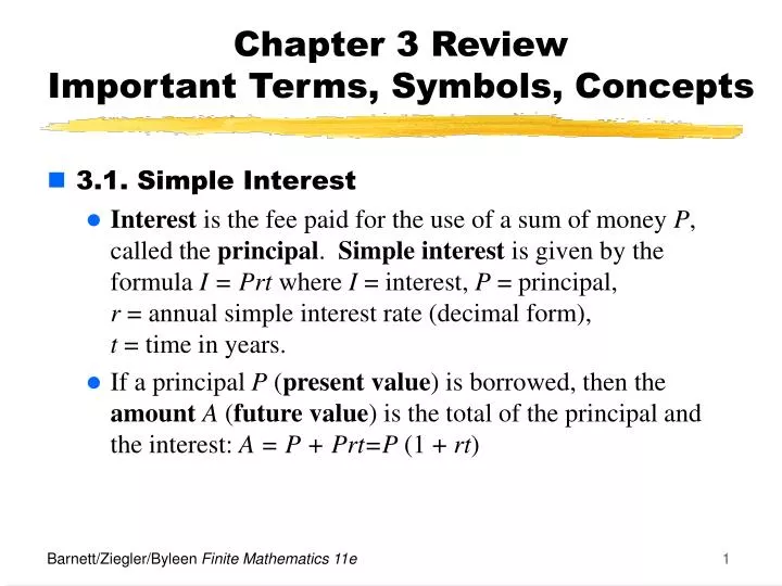 chapter 3 review important terms symbols concepts