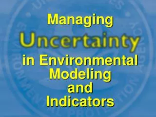 in Environmental Modeling and Indicators
