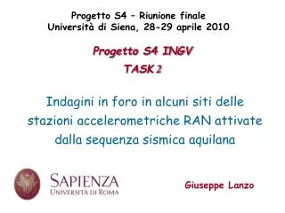 progetto s4 ingv task 2