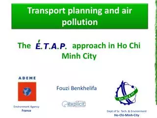 Transport planning and air pollution