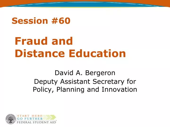 fraud and distance education