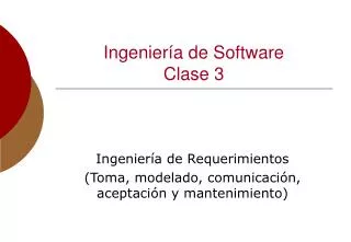 ingenier a de software clase 3