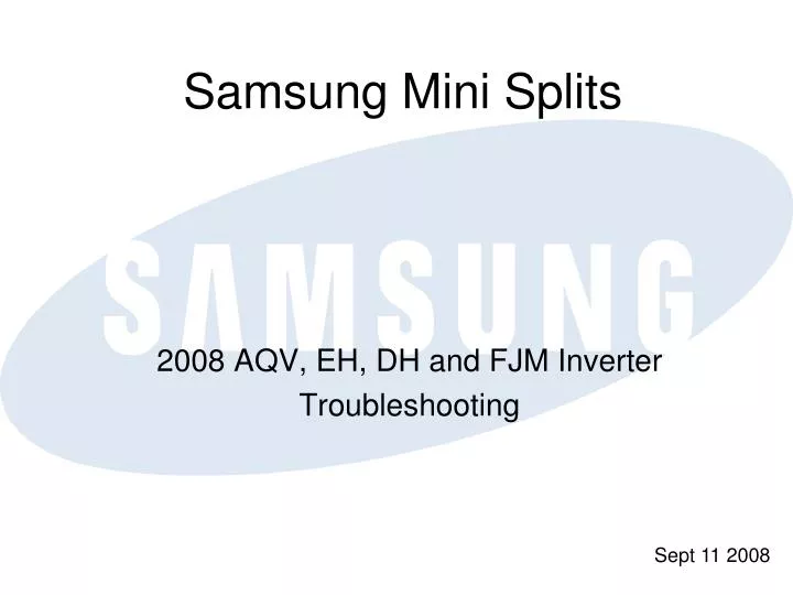 samsung mini splits