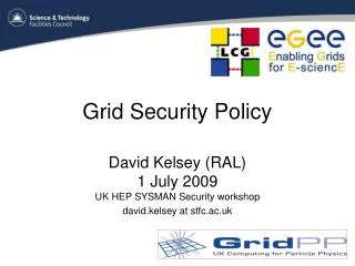 Grid Security Policy