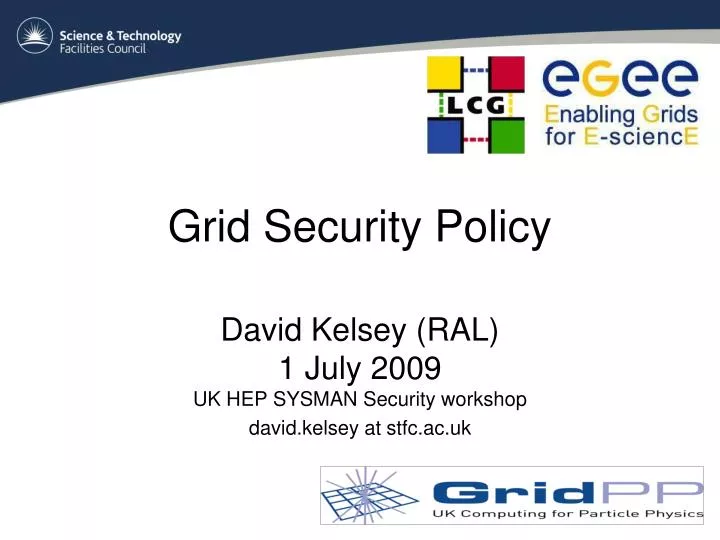 grid security policy