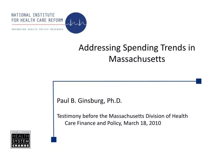 addressing spending trends in massachusetts