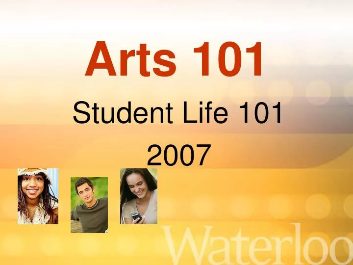 student life 101 2007