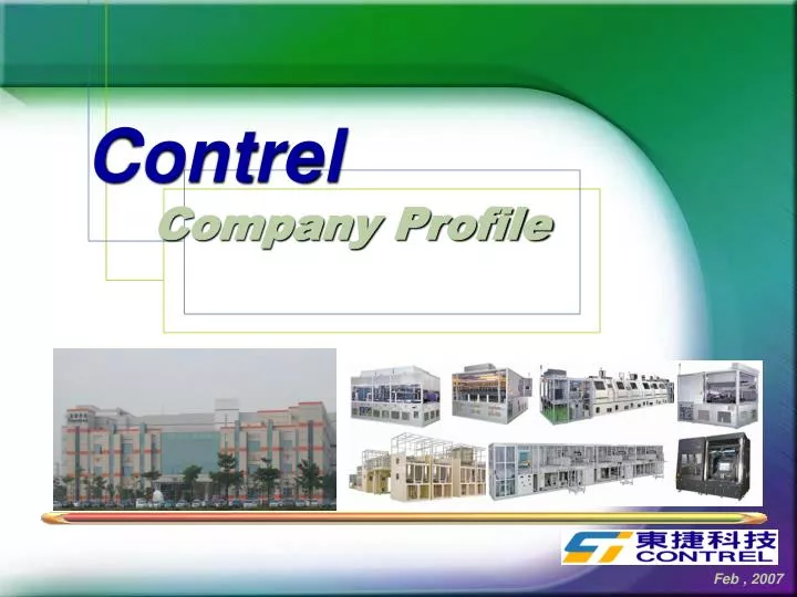 contrel company profile