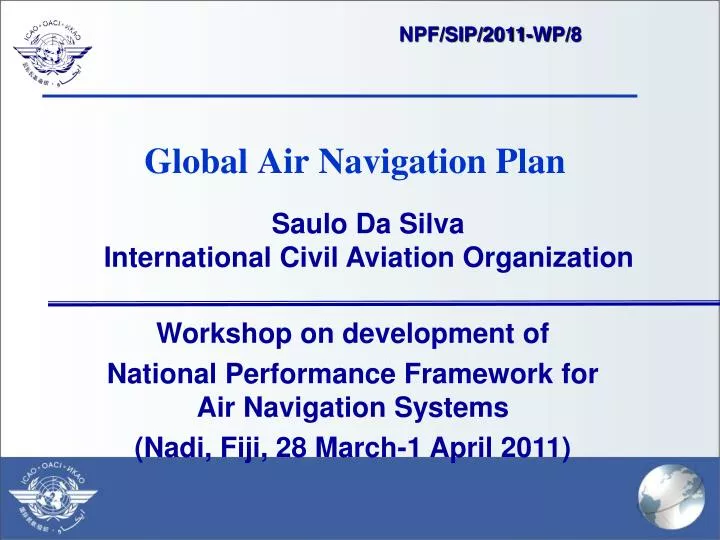 global air navigation plan
