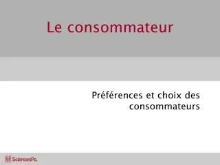 le consommateur
