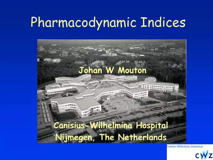 pharmacodynamic indices