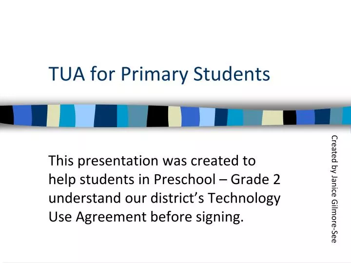 tua for primary students