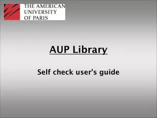 AUP Library