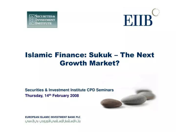 islamic finance sukuk the next growth market